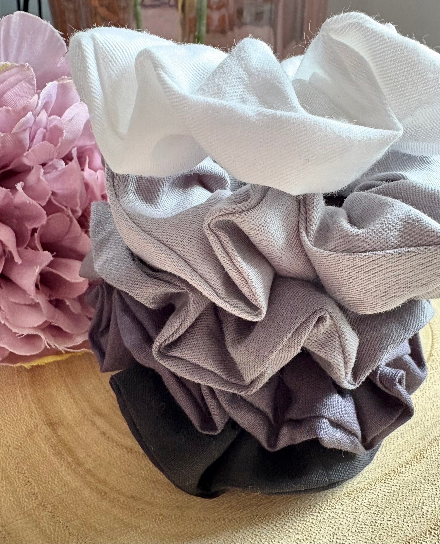 Mini Hair scrunchies.