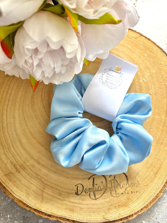 Baby blue regular satin / polyester