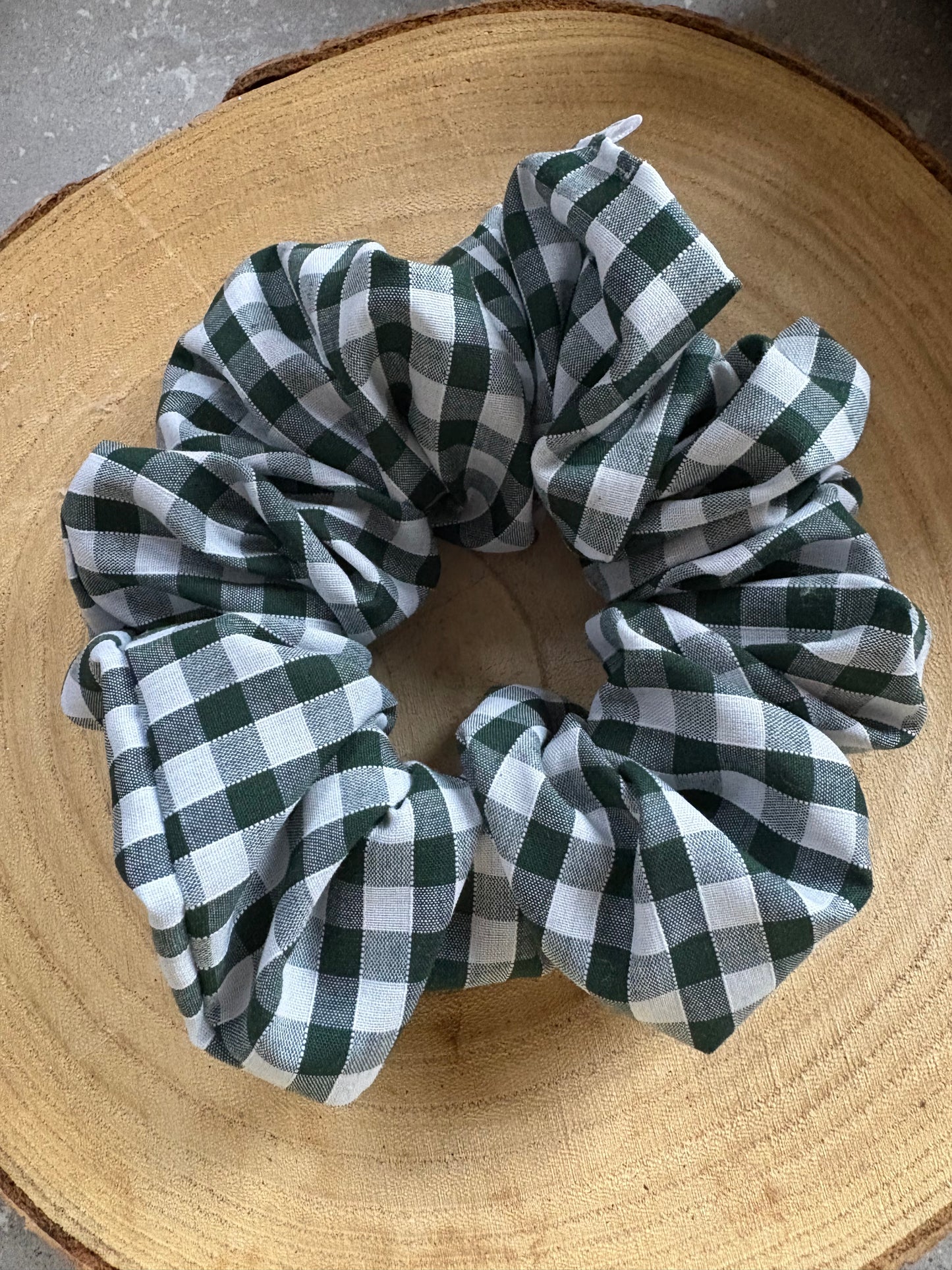 Green checked
