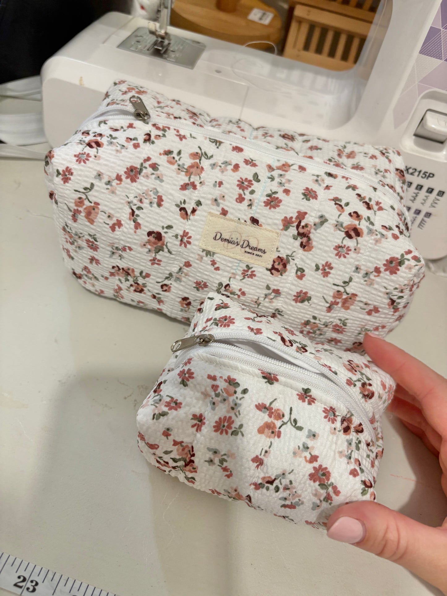 Mini boxy purse (Ditsy , matching accessories available)