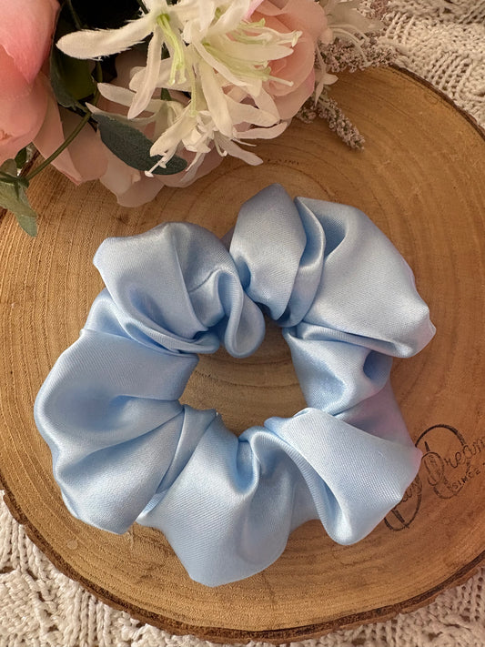 Baby blue silk ( large )
