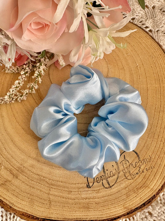Baby blue silk regular