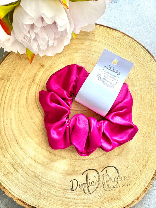 Fuchsia - regular satin / polyester