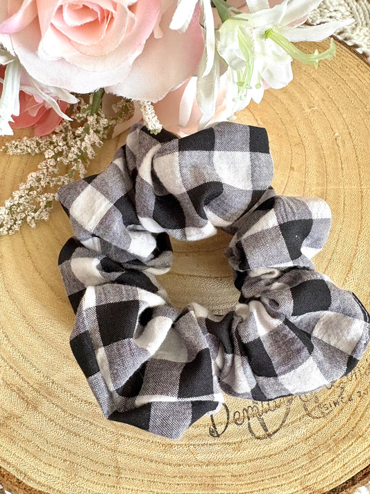 Black and white checkered regular